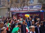 حضور خانواده بزرگ دانشگاه علوم پزشکی تبریز در راهپیمایی روز جهانی قدس